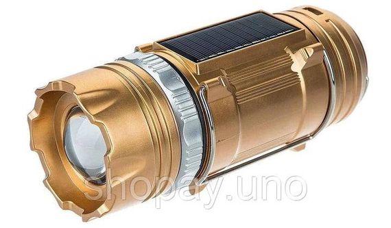 Фонарик для кемпинга HB-9688 • Переносной LED-фонарь с регулировкой яркости | Зображення 1
