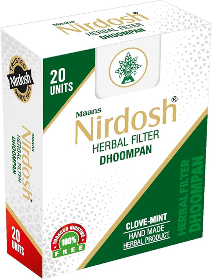 Травяной ингалятор, 20шт, со вкусом гвоздики и мяты