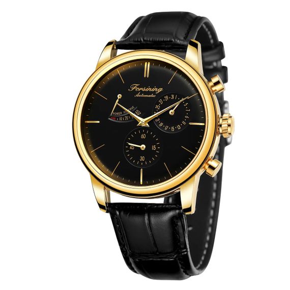 Годинник Fo2rsining 6916 Gold-Black