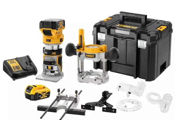 Фрезер акумуляторний DeWalt з АКБ та ЗП DCW604P2 | Зображення 1