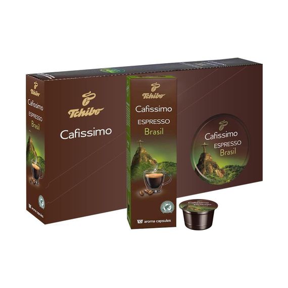 Кофе в капсулах Tchibo Caffitaly Cafissimo Espresso Brasil 10 шт.(6), Германия | Зображення 3
