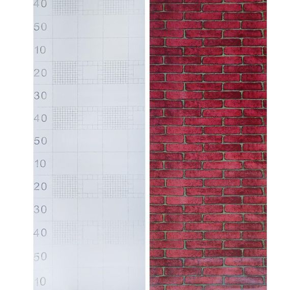 Самоклеюча плівка 0,45х10м х 0,07мм Червона цегла SW-00001269 | Зображення 2