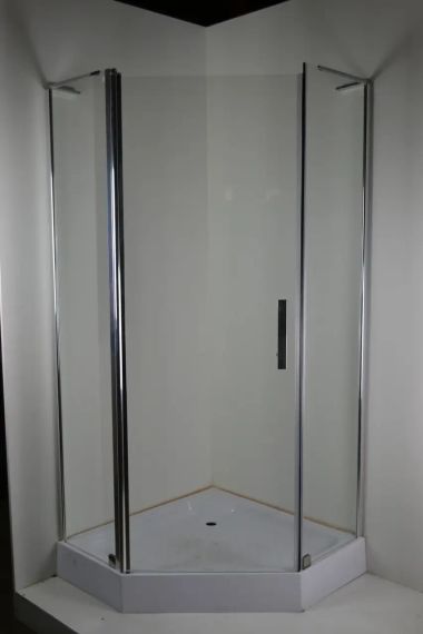 Душова кабіна INSANA Ethna Clear P91 з розмірами 90x90x200 і мілким піддоном | Зображення 3