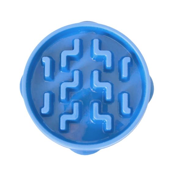 Миска-лабиринт для собак OutwardHound Fun Feeder Fun Feeder Drop, 29.2 см, голубая