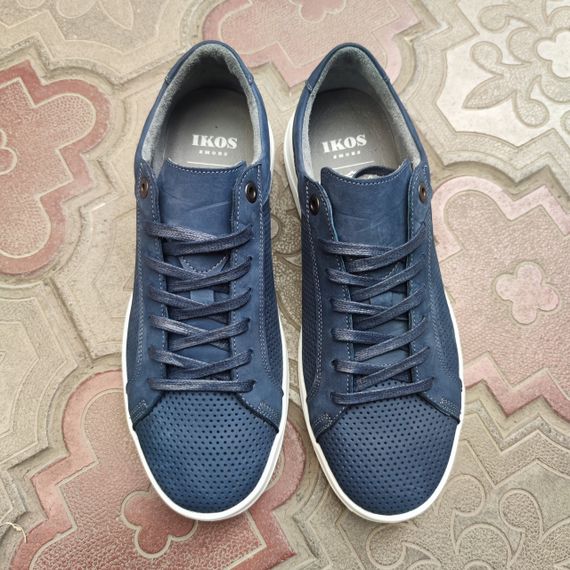 Літні сині кеди на білій підошві 39 40 44 розмір | Зображення 7