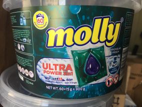 Капсули для прання Molly Ultra Power 3in1 60 шт – свіжість, чистота та потужність в одній капсулі!