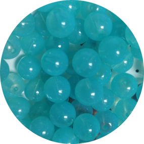 Намистини скло 10 мм 75-80 грам 300 шт. Блакитний (111141771)