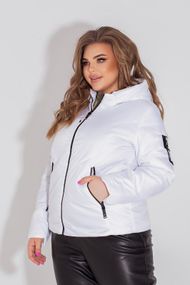 Жіноча демісезонна куртка, арт. 1008, білий