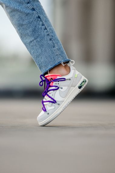 Кросівки SB x Off-White Lot 15 of 50 38 24 см | Зображення 2