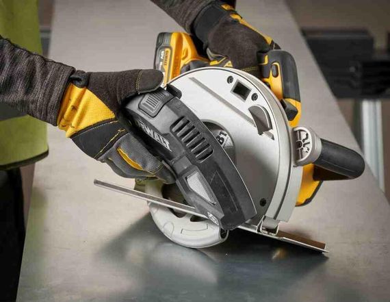 Пила дискова по металу акумуляторна DeWALT DCS383H2 | Зображення 7