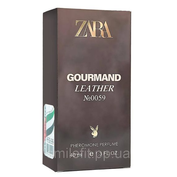 Zara Gourmand Leather No0059 Pheromone Parfum чоловічий 40 мл | Зображення 3