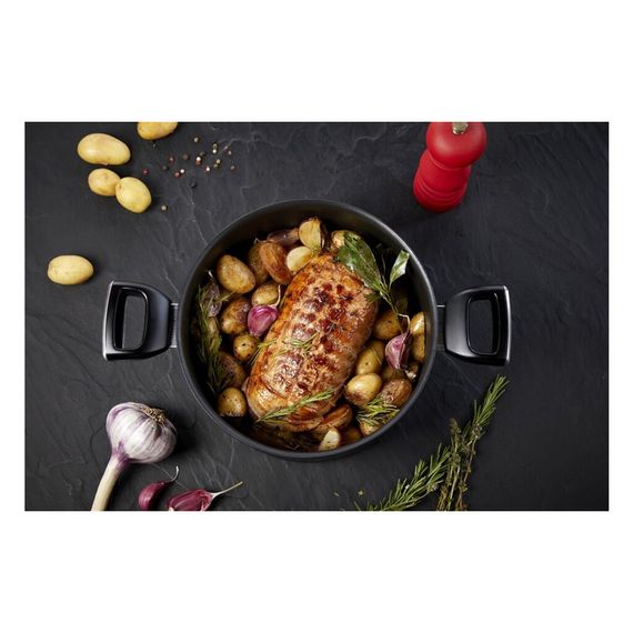 Каструля Tefal Unlimited 5,3 л Black (G2554672) | Зображення 7