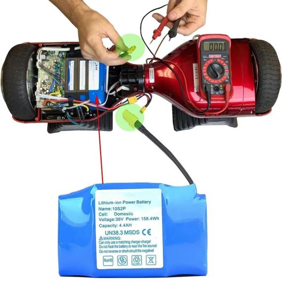 Аккумулятор для гироскутера 36V, 4400mAh, SL3 / Литиево-ионный аккумулятор для гироборда | Зображення 4