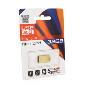 Флеш-накопичувач Mibrand Puma,USB 2.0.32GB,Metal Design,Blister