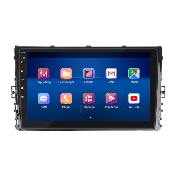 Штатная магнитола 9" Lesko для Volkswagen Bora IV 2018-н.в.  4/64Gb/ 4G/ Wi-Fi/ CarPlay Premium Вольксваген | Зображення 1