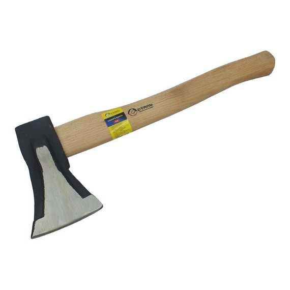Сокира-колун з клиновидним полотном 1000г дерев`яна ручка Сталь (арт.44055)