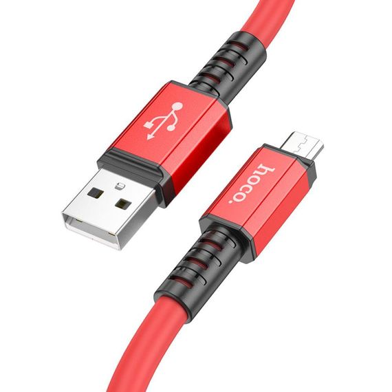 Кабель USB Hoco X85 Micro Колір Чорний | Зображення 5