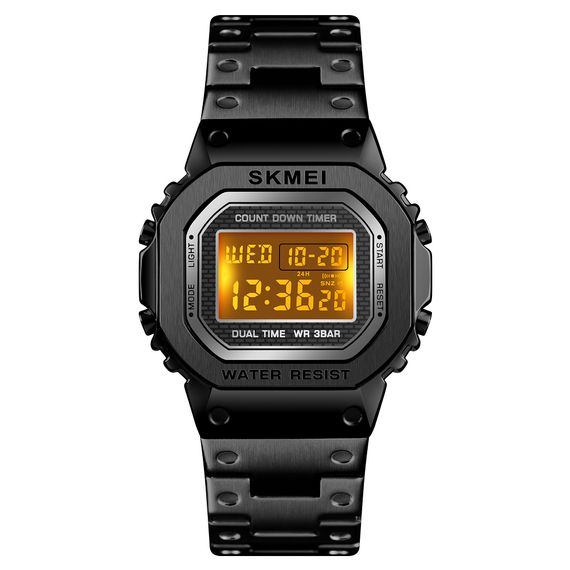 Чоловічий годинник Skmei 1456BK Black | Зображення 1