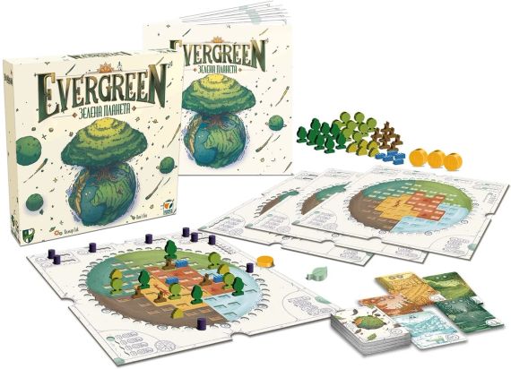 Настольная игра Evergreen: Зеленая планета (укр.) | Зображення 1