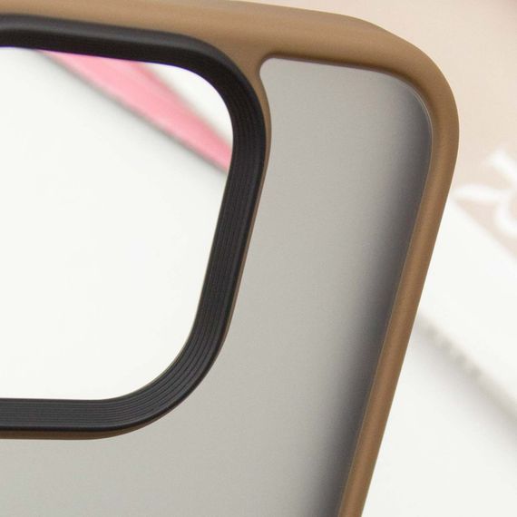 TPU+PC чохол Metal Buttons для Apple iPhone 16 Pro (6.3") | Зображення 5