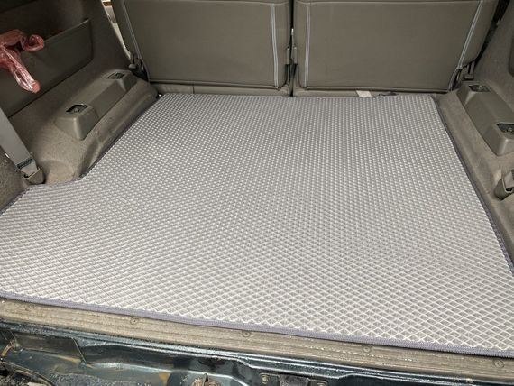 Коврик багажника Длинный (EVA, серый) для Nissan Patrol Y61 1997-2011 гг | Зображення 2