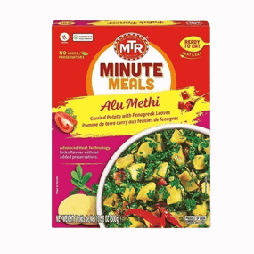 Готова страва Картопля з пажитником  Aloo Methi 300г MTR 8901042957104