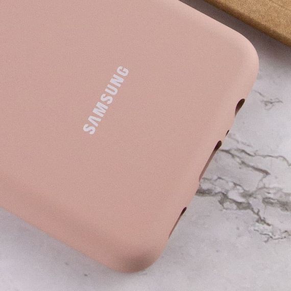 Чехол Silicone Cover Full Protective (AA) для Samsung Galaxy A02 Розовый / Pink Sand | Зображення 4