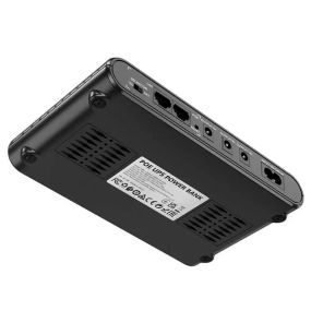 Джерело безперебійного живлення для роутерів Hoco DB63 Portable DC UPS 5/9/12V 10000 mAh чорний
