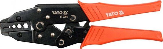 Кліщі обжиму клем наконечників крімпер 240 мм YATO YT-2298