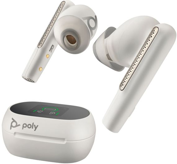 Навушники TWS Poly Voyager Free 60+ Earbuds + BT700A + TSCHC White | Зображення 2