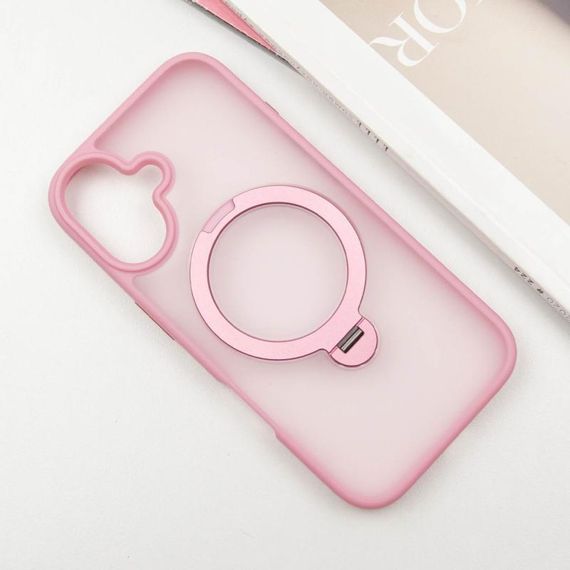 Чохол Ummi Colorful with MagSafe HQ Ring для Apple iPhone 16 (6.1") Pink | Зображення 1