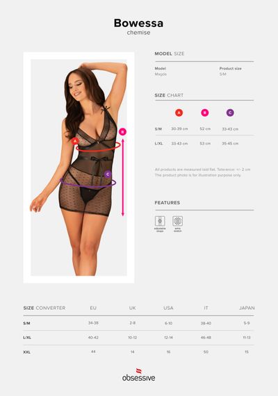 Комплект Obsessive Bowessa L/XL | Зображення 6