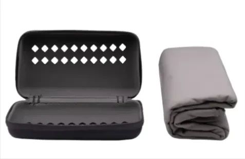 Рушник з мікрофібри в чохлі TRAMP Pocket Towel 75х150 XL grey (UTRA-161-XL-grey) | Зображення 5