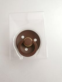 Соска Bibs Colour round 0-6 міс Mocha