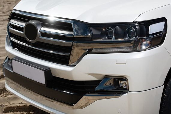 Решітка 2016-2021 (дизайн 2019) Без камери для Toyota Land Cruiser 200 рр | Зображення 3