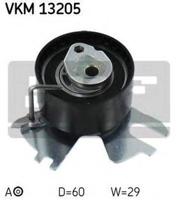 Ролик модуля натягувача ременя FORD FOCUS III 2.0 TDCi (вир-во SKF) SKF VKM13205 на CITROËN C4 II (B7)