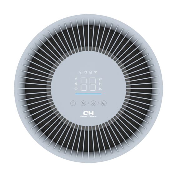 Осушувач повітря Cooper&amp;Hunter   CH-D014WDC-30LDWF, 30л.на добу, 42м.кв , 185м3/год, 505Вт, дисплей, ел.кер-ня, сушка X-fan, Wi-Fi, таймер. , білий (CH-D014WDC-30LDWF) | Зображення 6