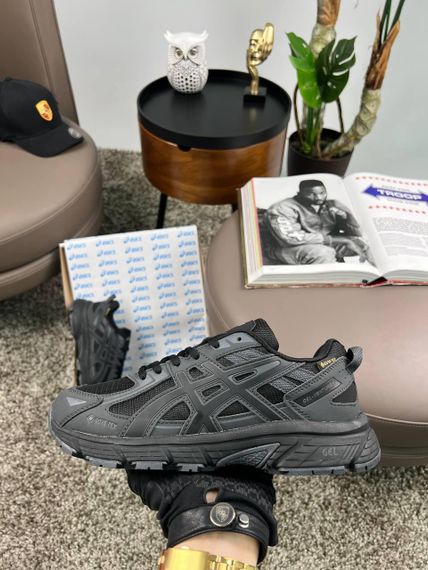 Кросівки ASICS Gel-Venture 6 Gore-Tex Black  весна / осінь А4481 46 29- 29.5 см | Зображення 4