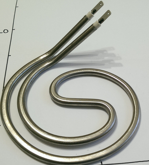 Тен 1000w для електроплити "Елна" нержавійка світла. Україна | Зображення 3