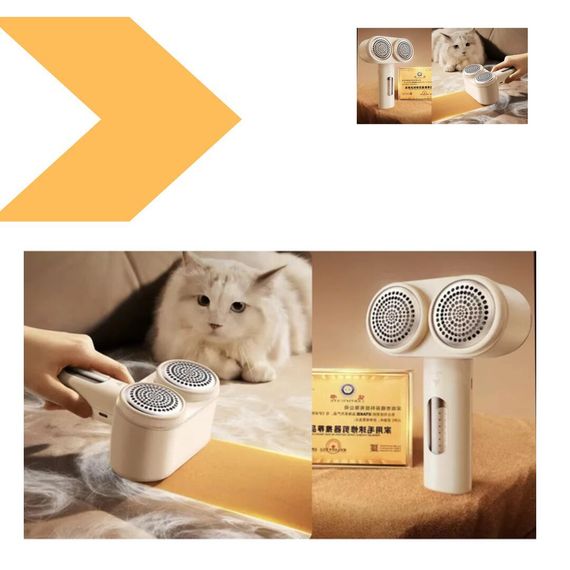 Електрична машинка для видалення ворсу з подвійною головкою XPRO Grinder (45905-_323) | Зображення 1