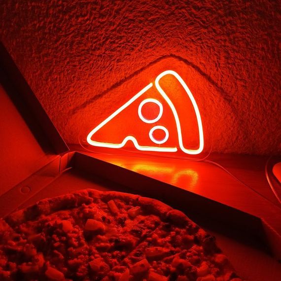 Неоновий світильник Піца 270х240 acr-n000048 | Зображення 5