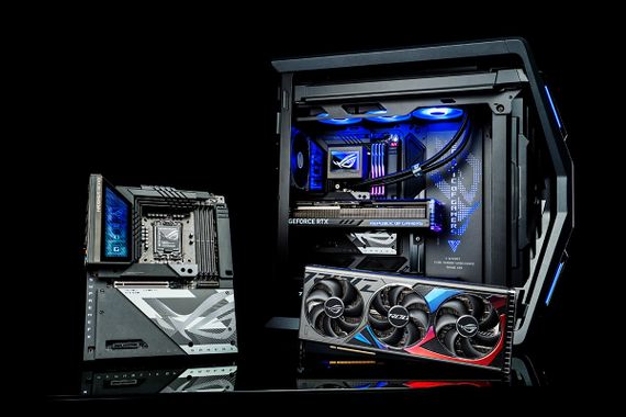 Материнcька плата ASUS  ROG MAXIMUS Z790 HERO BTF s1700 Z790 4xDDR5 M.2 HDMI USB Type-C Wi-Fi BT ATX чорний приховане підключення роз'ємів (90MB1H50-M0EAY0) | Зображення 5