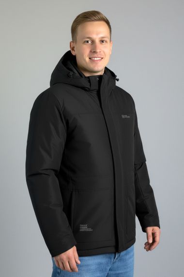 Чоловіча Куртка Sun`s House  розмір: 60 Чорний (арт. DV-105-black) | Зображення 1