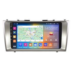 Штатна магнітола 9" Lesko для Toyota Camry VI (XV40) 2006-2009 4/64Gb CarPlay 4G Wi-Fi GPS Prime Тойота