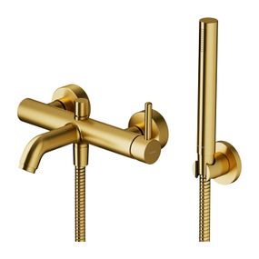 Змішувач для ванни Omnires Y brushed gold (Y1231GLB)