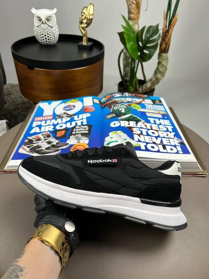 Чоловічі кросівки R3eebok Classic Black White , В'єтнам A4232 | Зображення 4