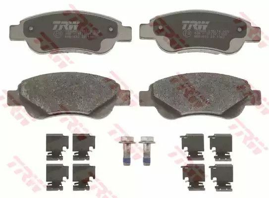 Колодки гальмівні дискові CITROEN C1, PEUGEOT 107 передн.  TRW (GDB1633) | Зображення 2