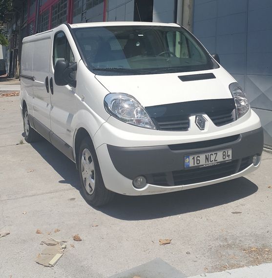 Дефлектор капота короткая (EuroCap) для Opel Vivaro 2001-2015 гг | Зображення 6