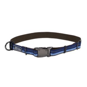 Ошейник светоотражающий для собак Coastal K9 Explorer Collar, 30-46 см, синий