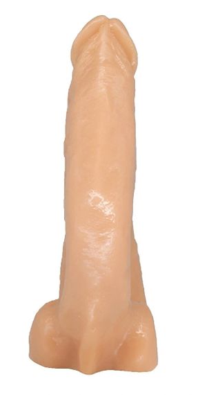 Насадка-страпон EGZO NSTR31 телесная 15 см, 3,9 см, PVC, Vac-U-Lock для женщин Sex Aura | Зображення 1